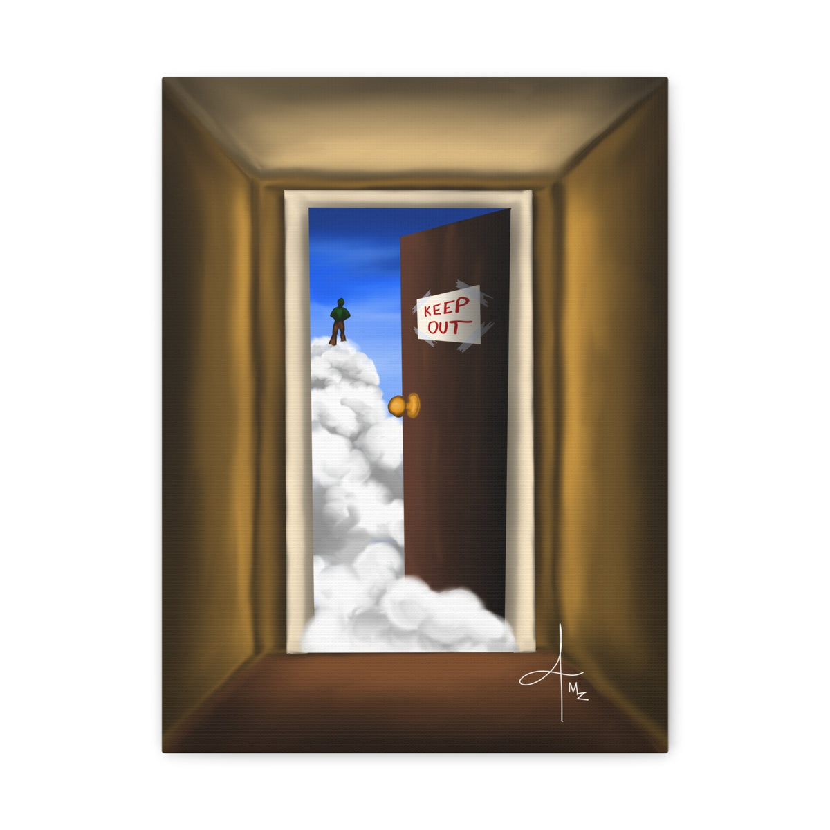 “Where peace resides” Matte Canvas, Stretched, 1.25"