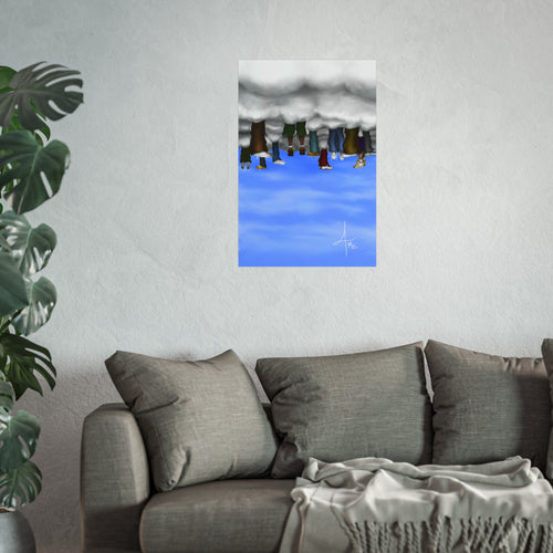 “Cloudy Brain Club” v.1 Art Poster
