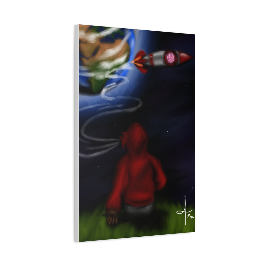 “Spaced Out”  Matte Canvas, Stretched, 1.25"