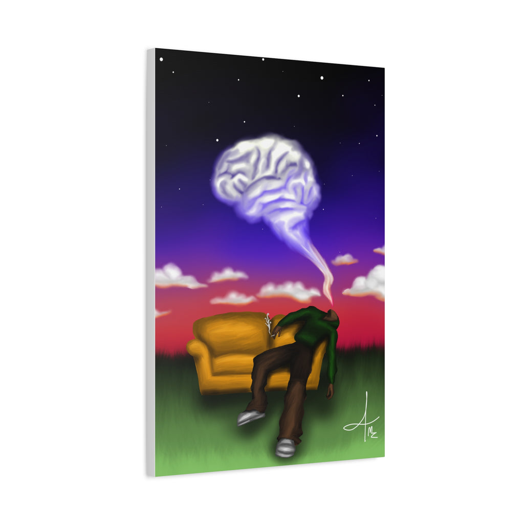 “In Hell Exhale” Matte Canvas, Stretched, 1.25"