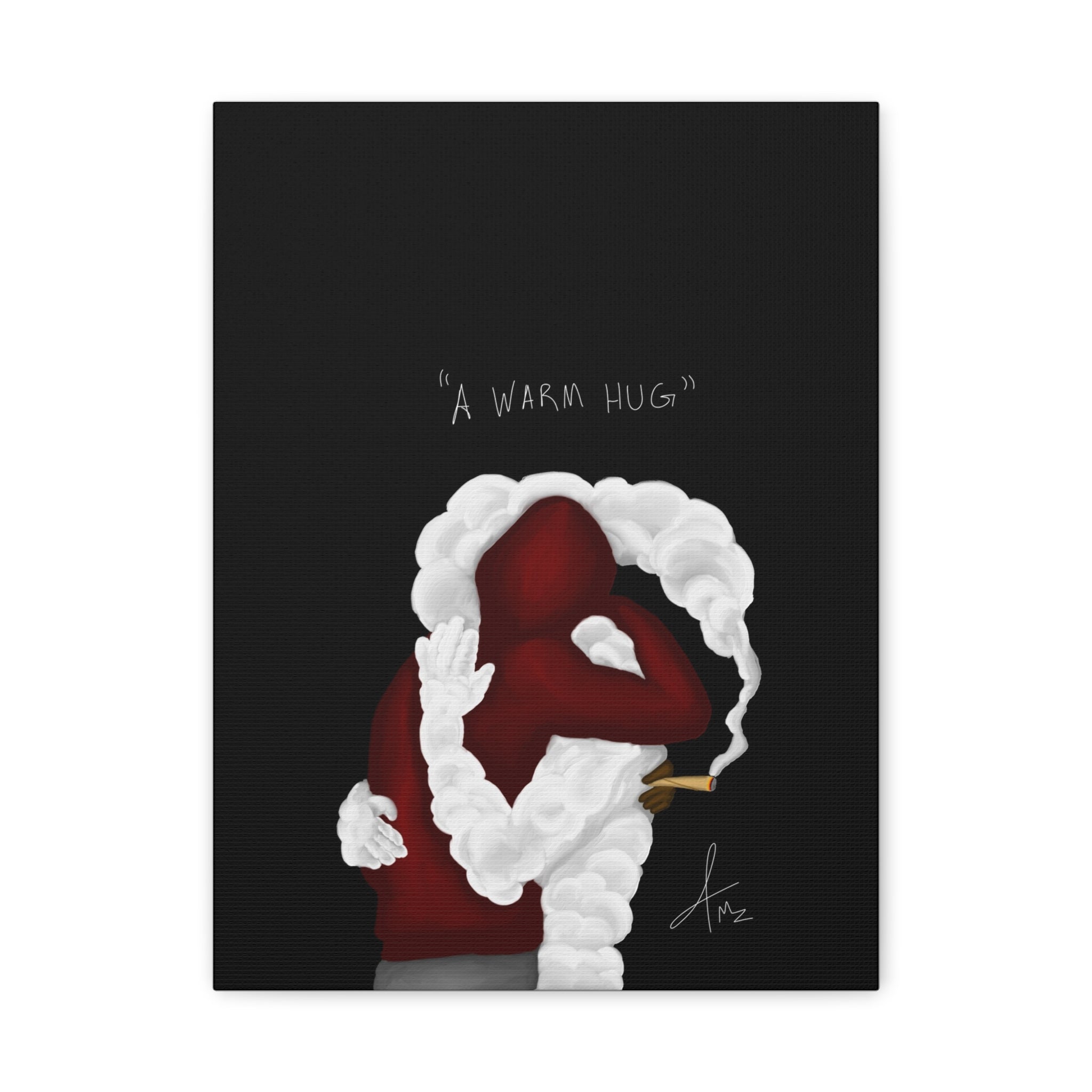 “A Warm Hug”  Matte Canvas, Stretched, 1.25"