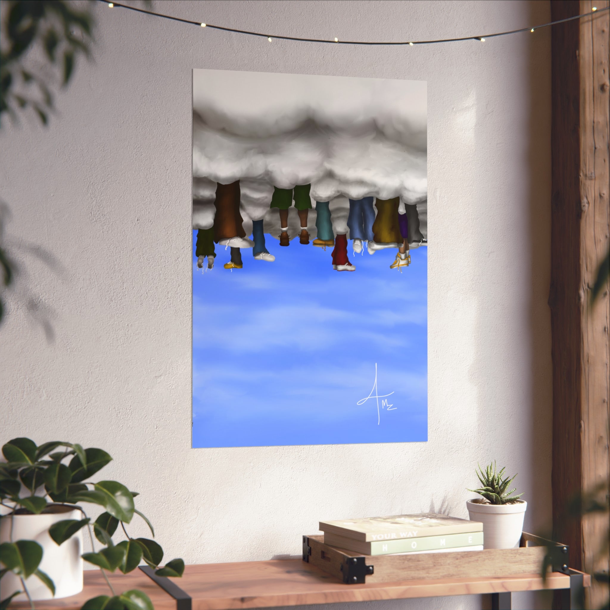 “Cloudy Brain Club” v.1 Art Poster