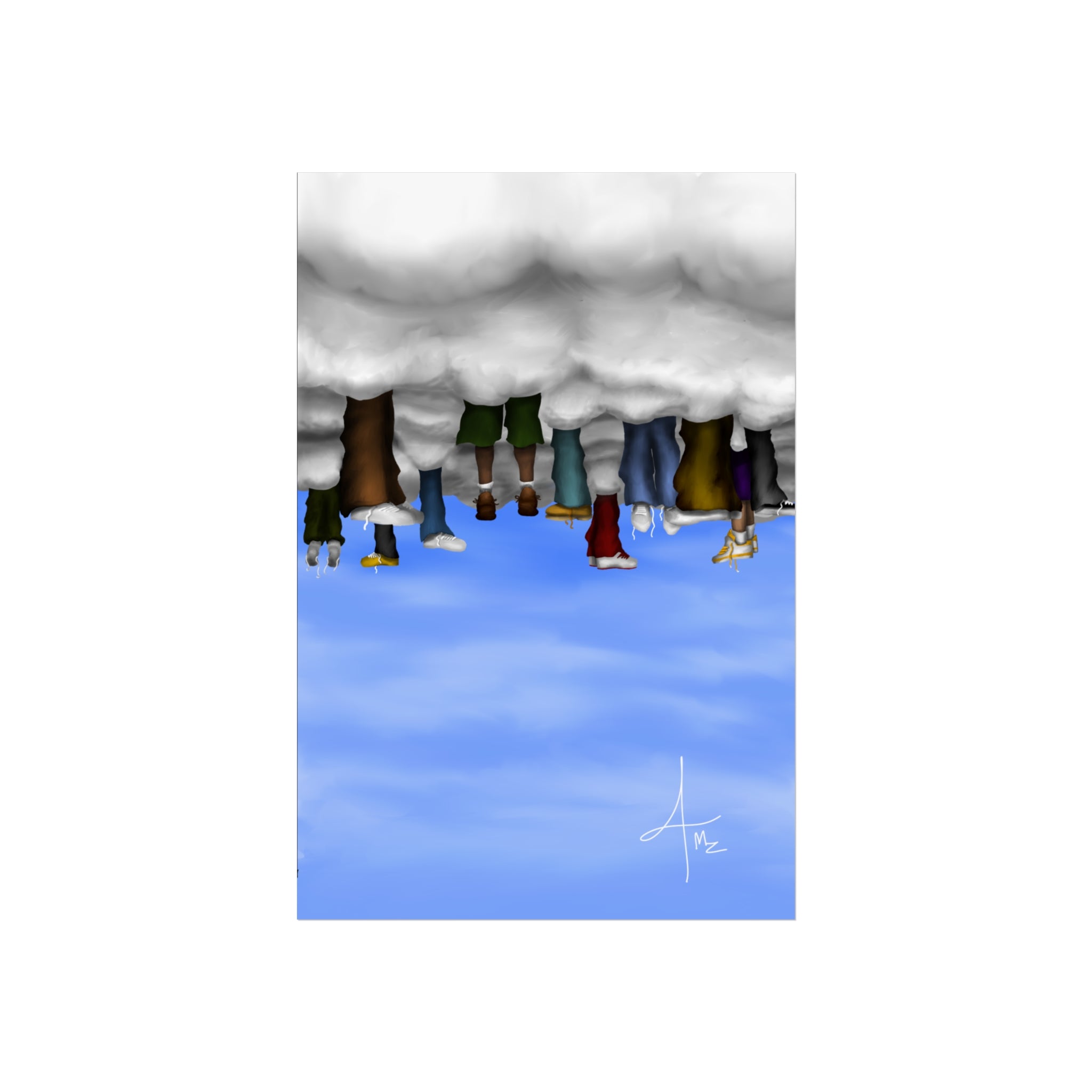 “Cloudy Brain Club” v.1 Art Poster