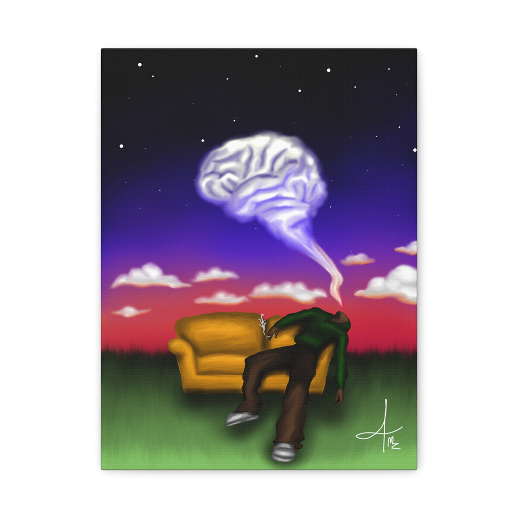 “In Hell Exhale” Matte Canvas, Stretched, 1.25"