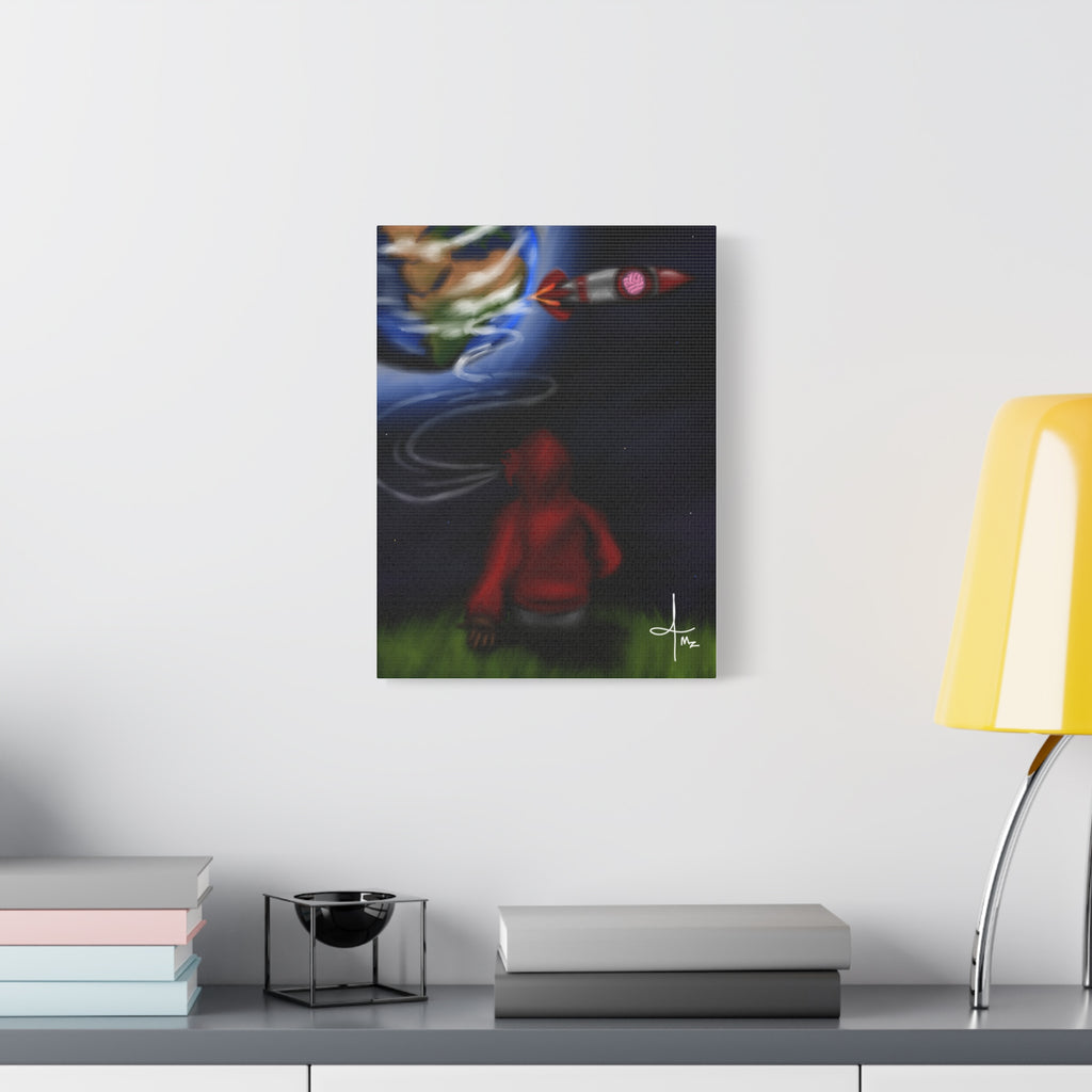 “Spaced Out”  Matte Canvas, Stretched, 1.25"