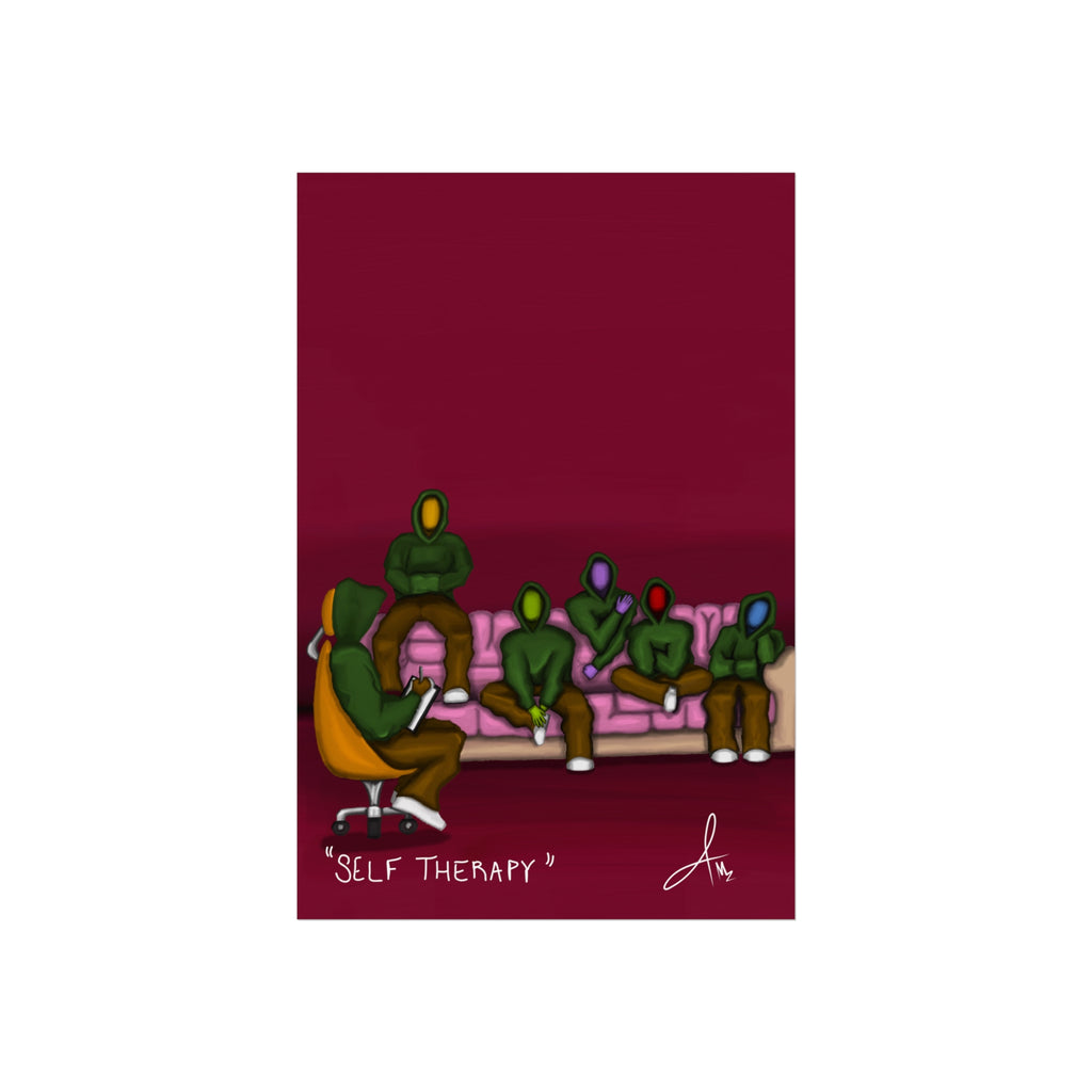 “Self Therapy” Matte poster