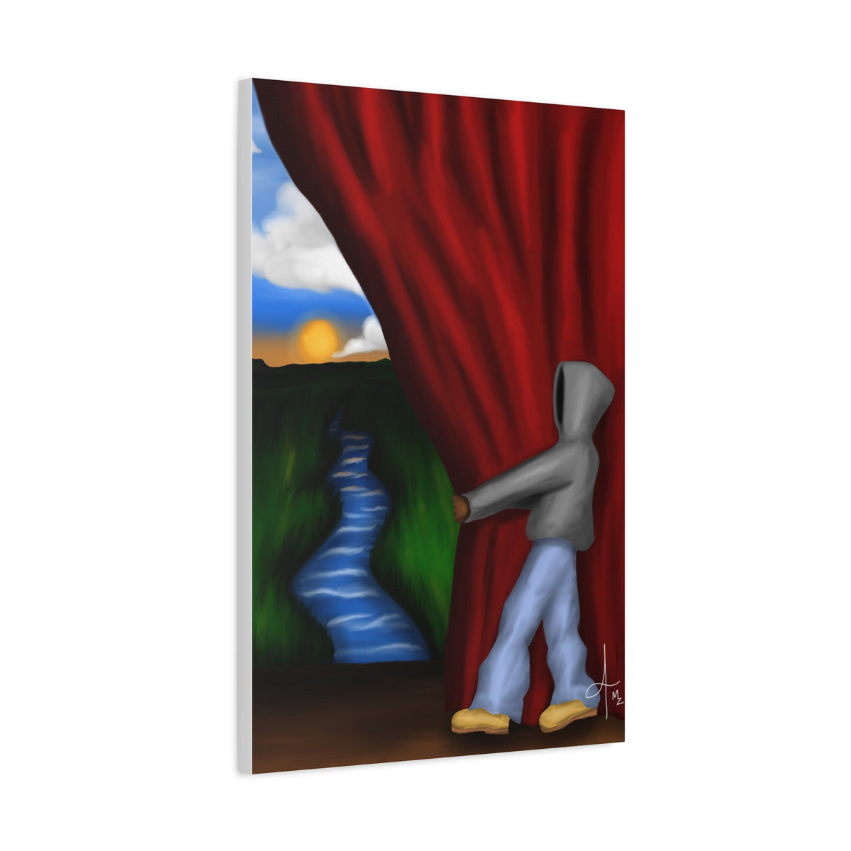 “Set the stage” Matte Canvas, Stretched, 1.25"